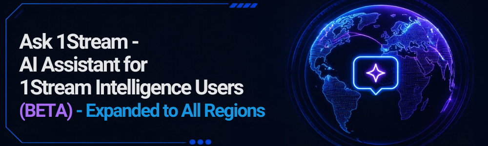 Ask 1Stream expanded to all regions Oct 2026