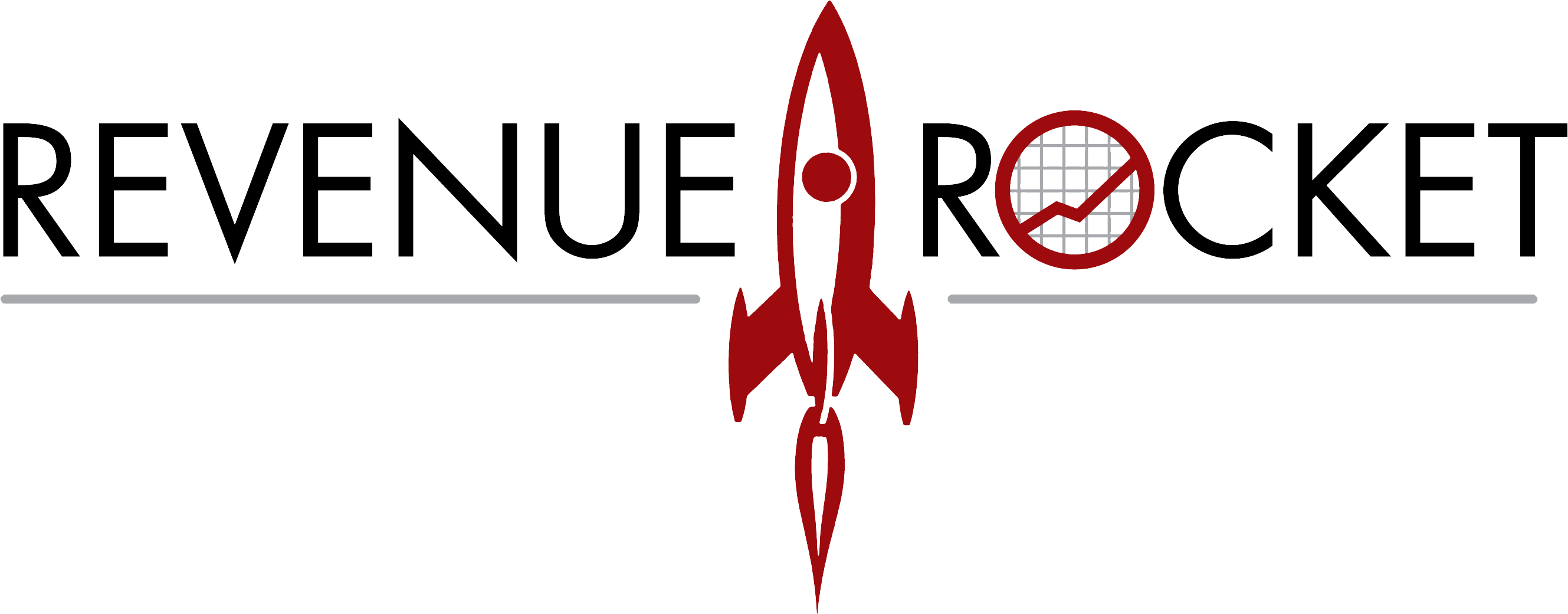 revenue rocket black logo